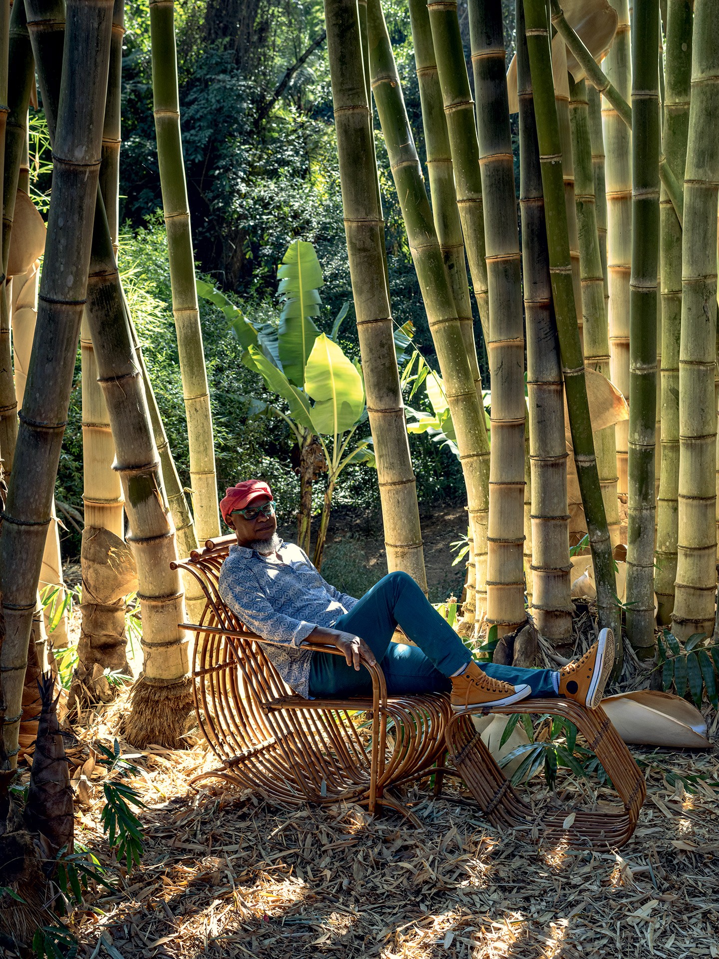 Mestre bambuzeiro mostra sua casa com estrutura e móveis de bambu - Casa  Vogue | Casas