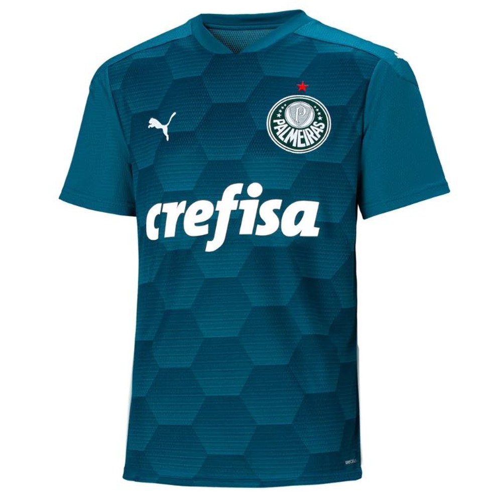 Nova camisa de goleiro do Palmeiras — Foto: Reprodução