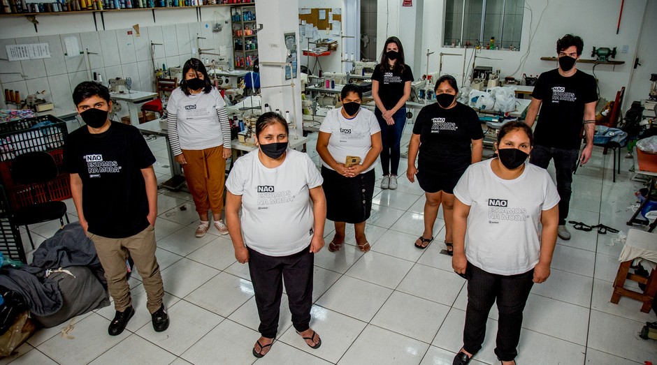 Fashion Masks: plataforma conecta costureiras a clientes que precisam de máscara (Foto: Divulgação)