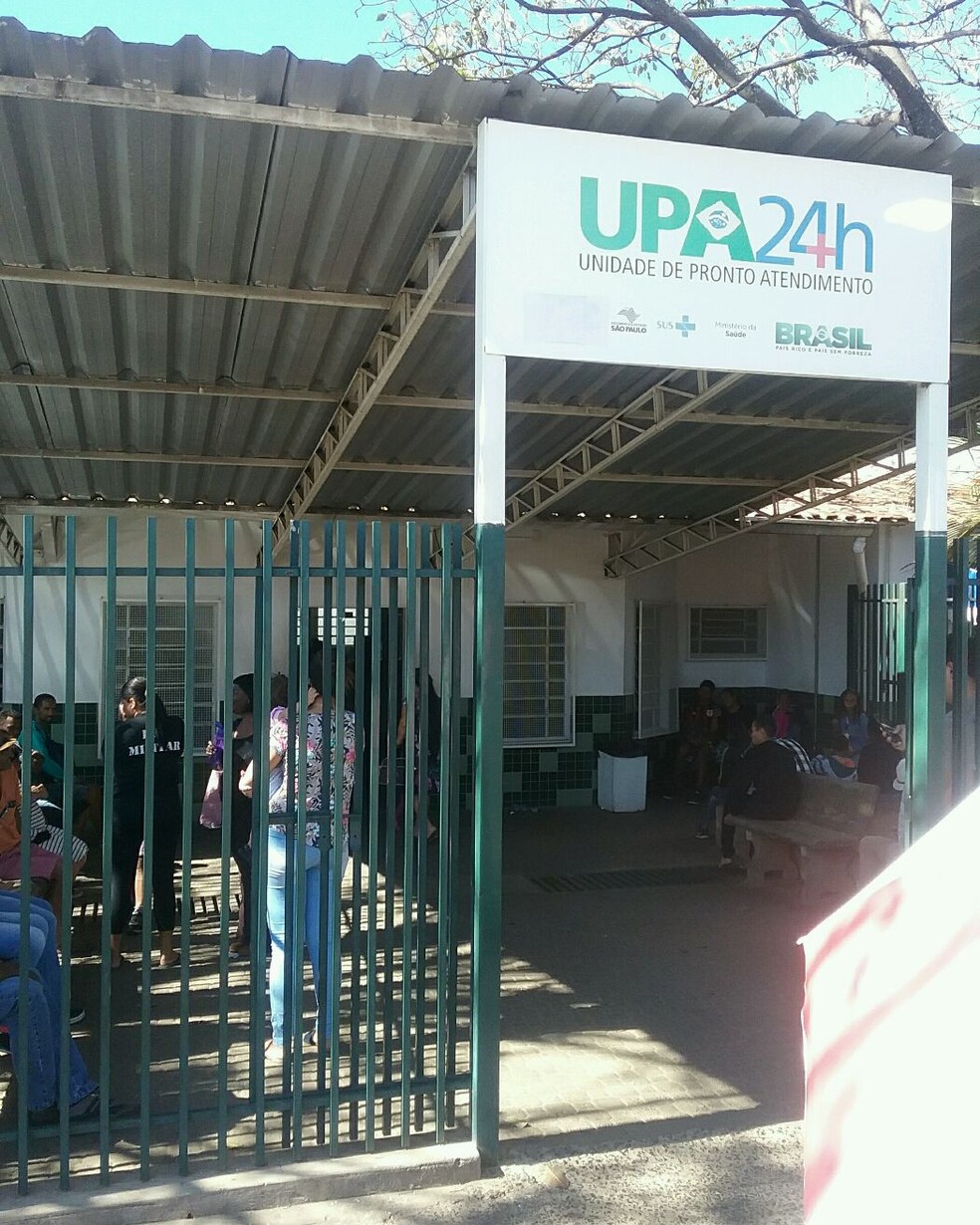 RelatÃ³rio do TCE indica falta de atendimento organizado na UPA SÃ£o JosÃ©, em Campinas (SP) â Foto: TCE/DivulgaÃ§Ã£o