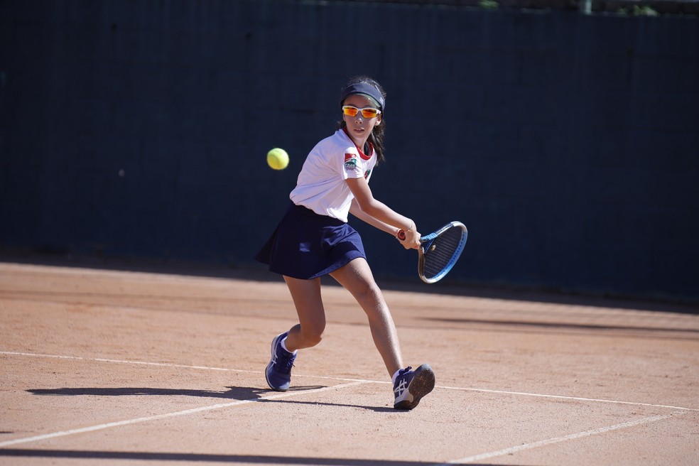Clara Coura conquistou o Brasil Juniors Cup e o Banana Bowl em 2023 — Foto: Arquivo pessoal