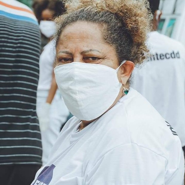 Gisela Maria Lopes, 59, é moradora da Cidade de Deus (Foto: Arquivo pessoal )