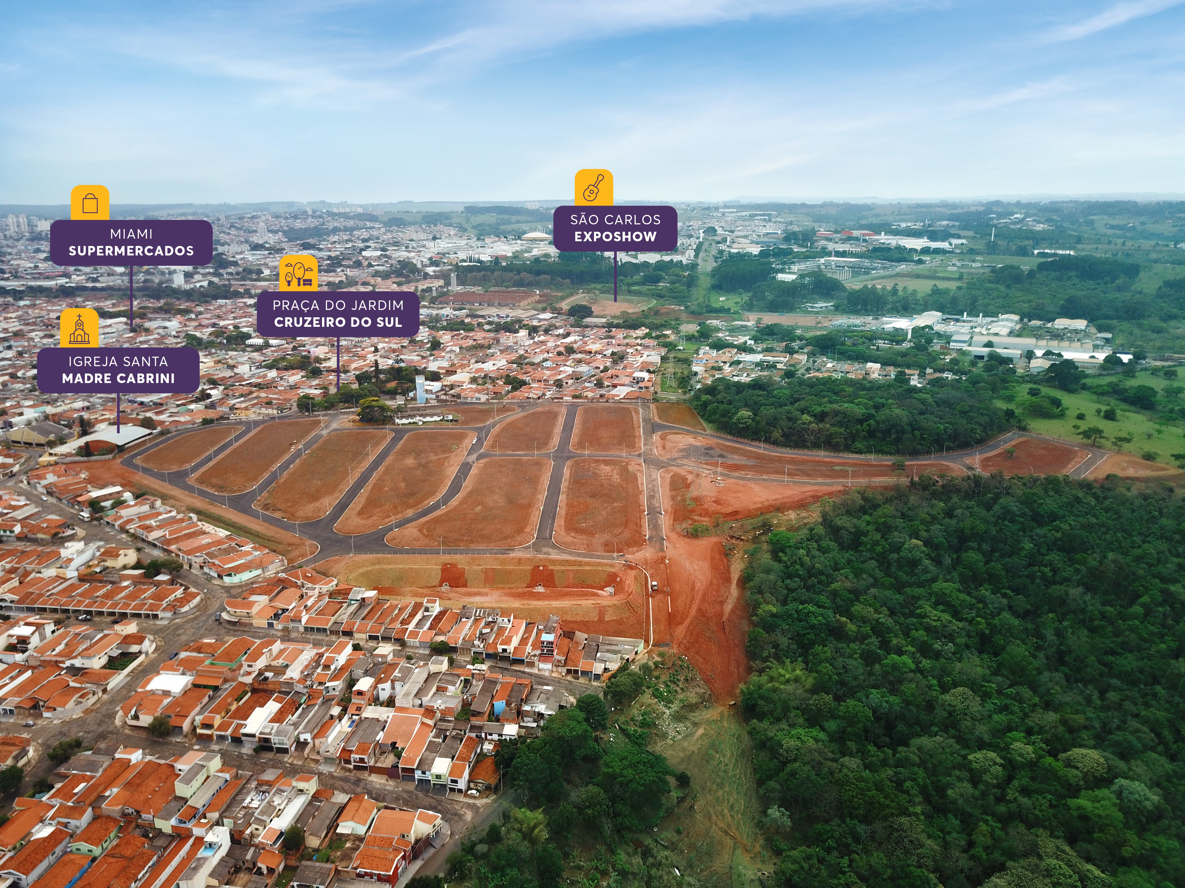 Residencial Progresso: novo loteamento aberto da Urba em São Carlos 