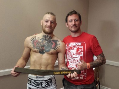 John Kavanagh e Conor McGregor (Foto: Twitter)