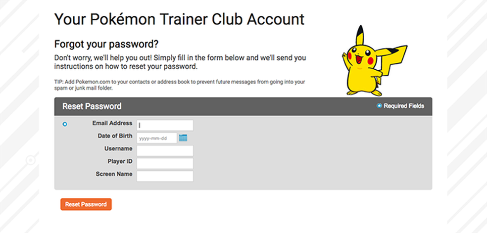 Como Alterar A Senha E Recuperar A Conta Em Pokemon Go Dicas E Tutoriais Techtudo
