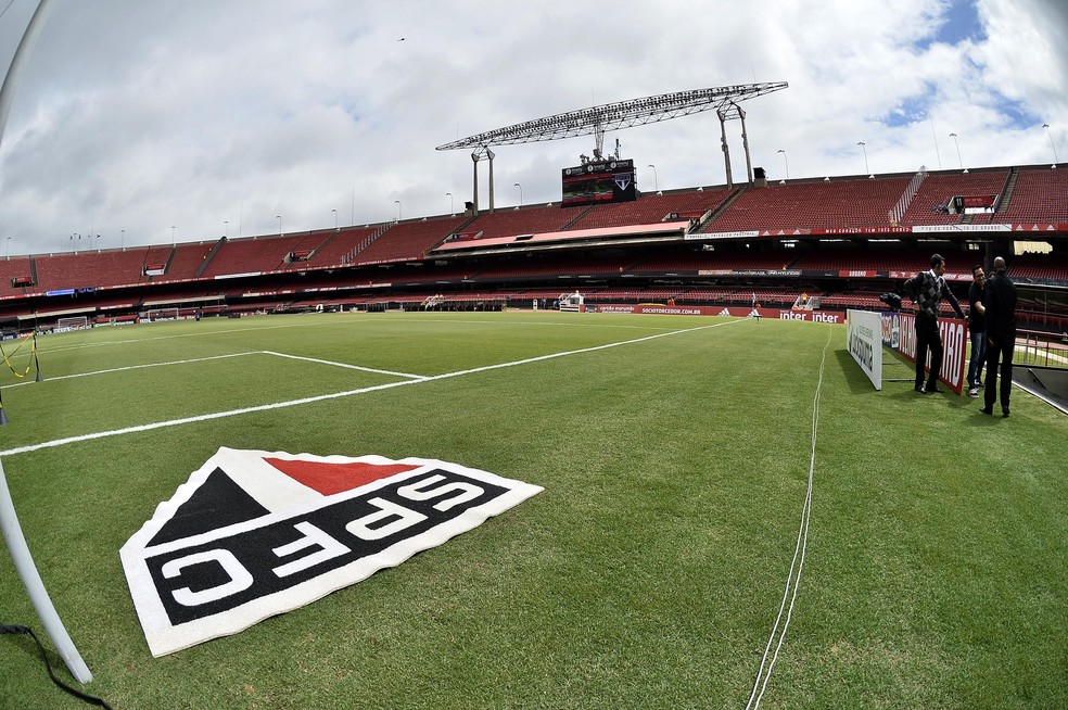 Morumbi terá arquibancadas vazias no clássico entre São Paulo e Santos — Foto: Marcos Ribolli