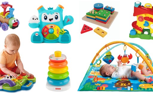 Compra online de Brinquedo educativo infantil para bebês, meninos