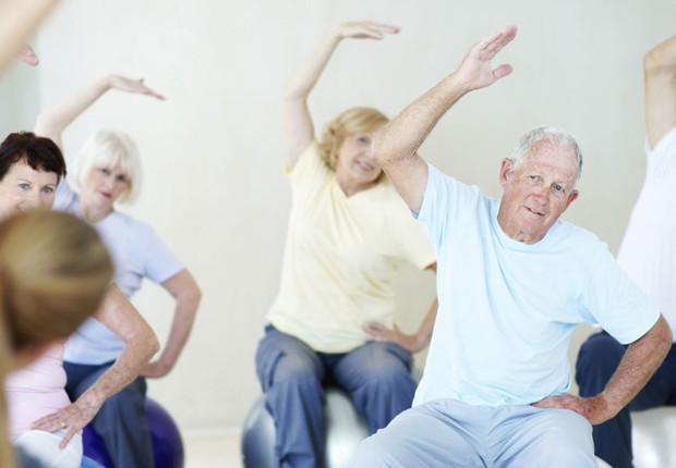 Envelhecimento ; atividade física ; exercício ; idoso ; como manter saúde na velhice ; terceira idade ; como se manter saudável (Foto: Braun S/Getty Images)