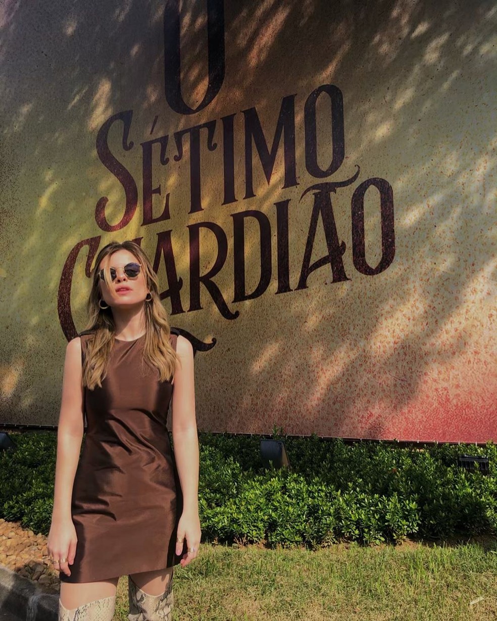 Giulia Be teve sua mÃºsica na trilha sonora de 'O SÃ©timo GuardiÃ£o' â€” Foto: Arquivo Pessoal