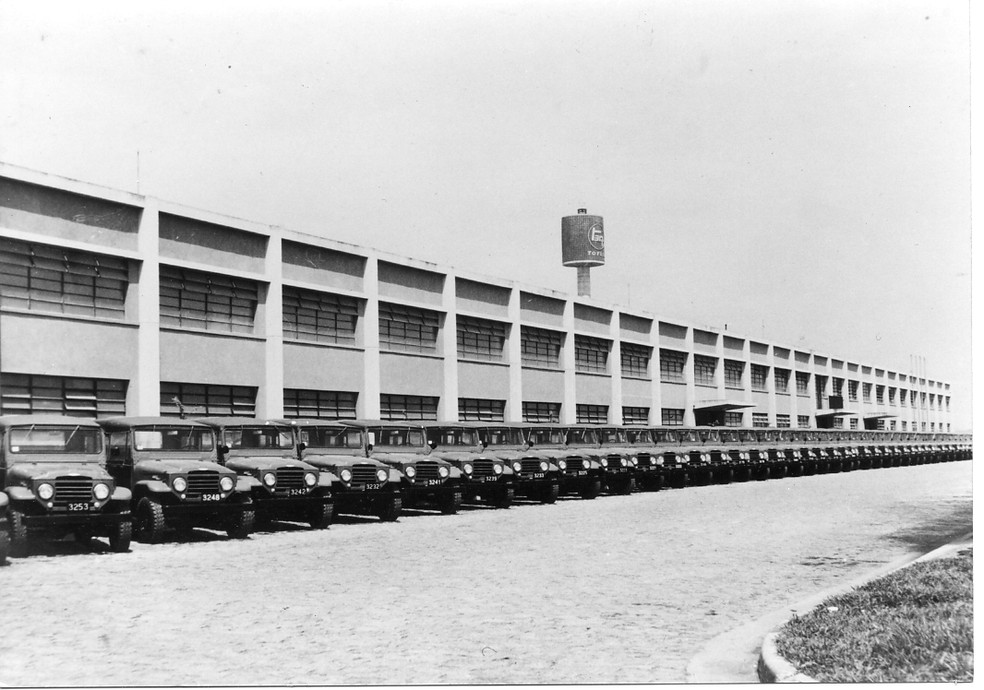 Fábrica da Toyota em São Bernardo foi a primeira da empresa fora do Japão — Foto: Divulgação