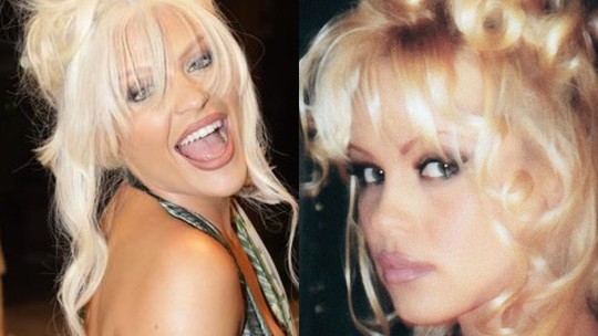 Luisa Sonza se transforma em Pamela Anderson para o Baile da Vogue 2023