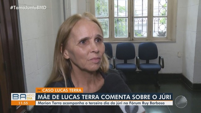 Mãe de Lucas Terra comenta sobre o júri da morte do adolescente
