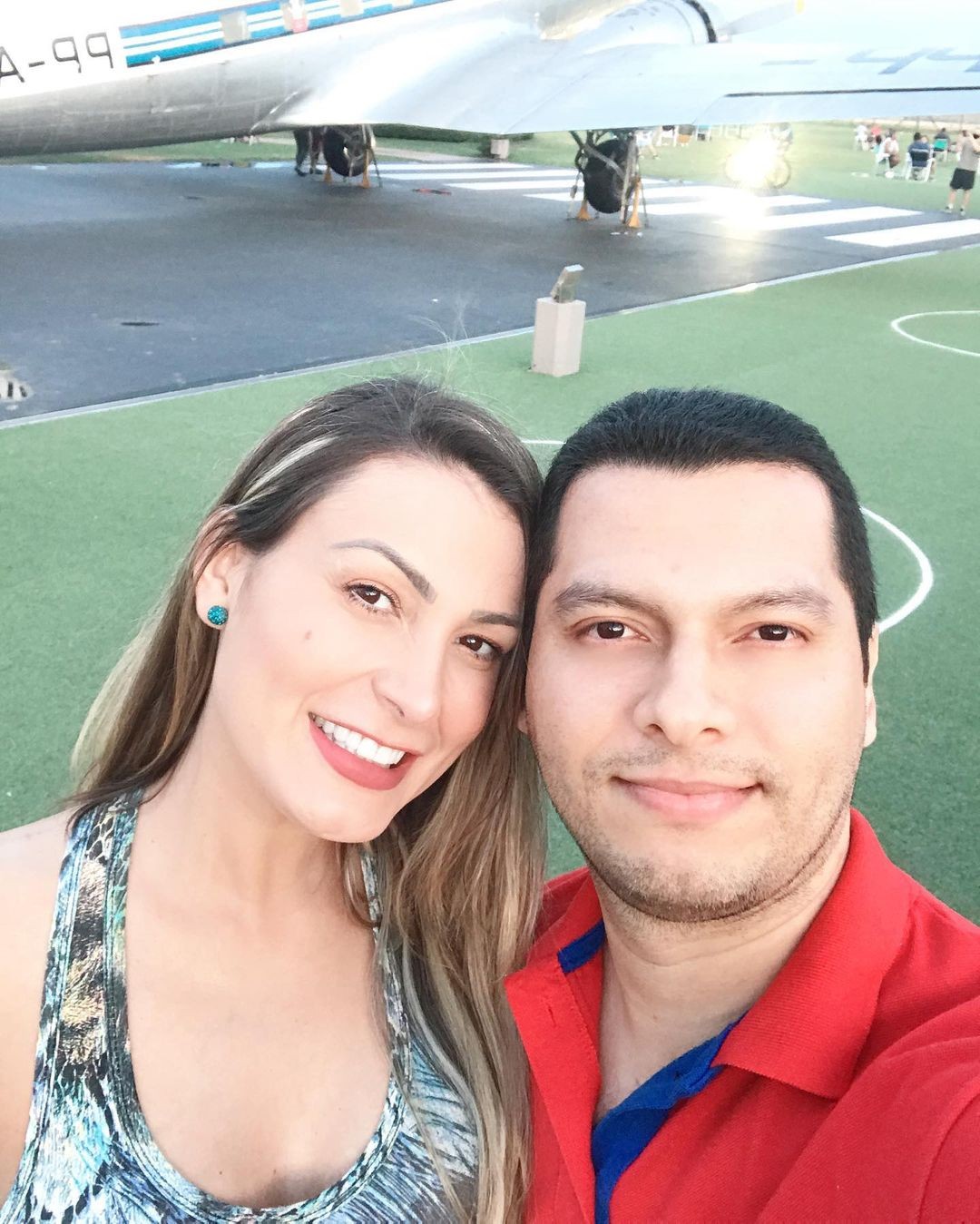 Andressa Urach e o noivo, Thiago  (Foto: Reprodução/Instagram)