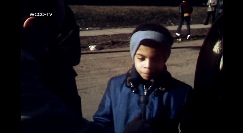 Imagens raras de Prince aos 11 anos são encontradas por emissora de TV nos EUA (Foto: reprodução/WCCO-TV)