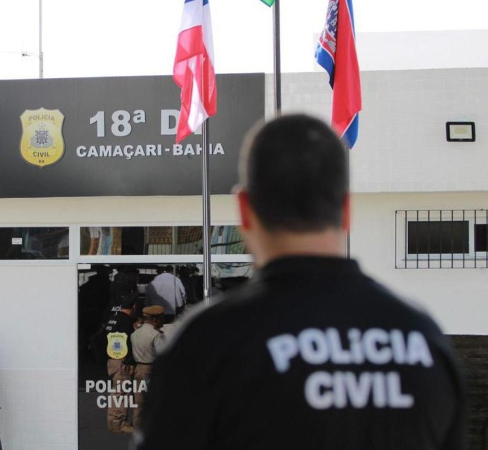 Delegacia Territorial de Cama&ccedil;ari, na Bahia  &mdash; Foto: Divulga&ccedil;&atilde;o/Pol&iacute;cia Civil 