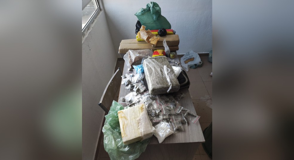 Drogas foram apreendidas em apartamento utilizado como laborátorio em Boituva (SP) — Foto: Polícia Civil/Divulgação