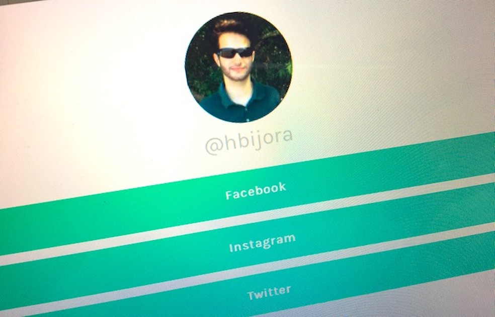 Linktree agrupa todos as suas redes sociais em um único link (Foto: Reprodução/Helito Bijora)
