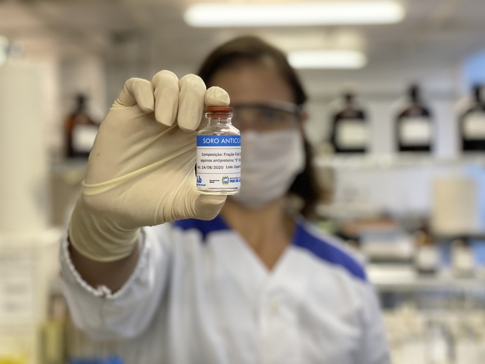 Instituto Vital Brazil aguarda autorização para envasar o soro e já vai começar a testar eficiência contra variante Delta. — Foto: Divulgação