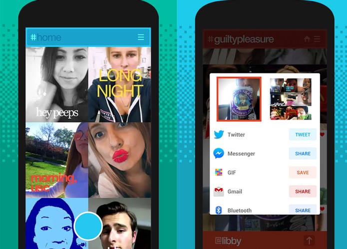 App Kong permite gravar selfies em formato GIF (Foto: Divulga??o/Kong)
