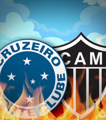 Carrossel Cruzeiro X Atlético-MG, Céu X Inferno 280 (Foto: infoesporte)