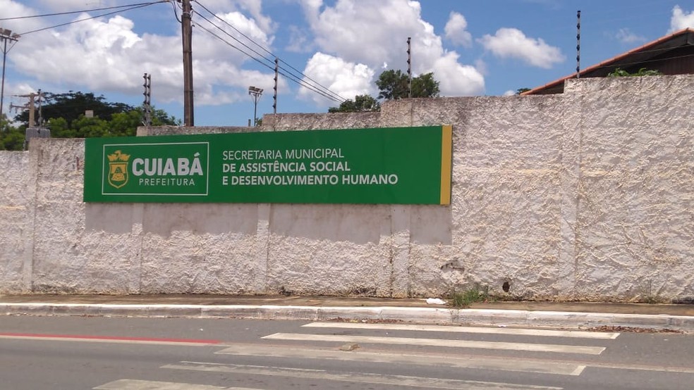Secretaria de Assistncia Social e Desenvolvimento Humano de Cuiab foi alvo da Operao Ippon, em Cuiab  Foto: Polcia Civil de Mato Grosso/Assessoria