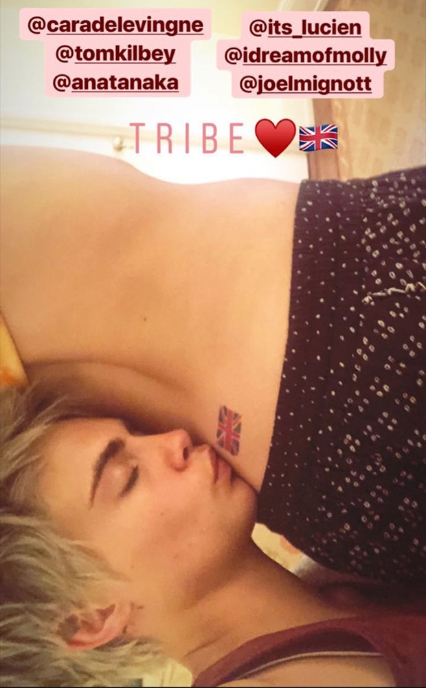 Cara Delevingne (Foto: ReproduÃ§Ã£o/Instagram)