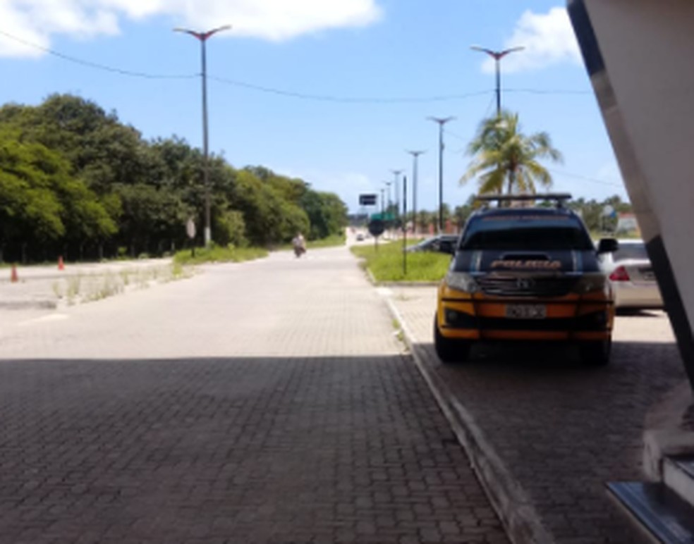 Posto Fiscal da CE-085 Caucaia. De acordo com a polícia a movimentação é bem abaixo do esperado.  — Foto: PRF-CE/Divulgação