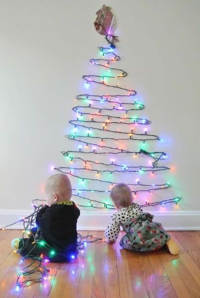 12 ideias de árvores de Natal fáceis e criativas para a última hora -  Revista Crescer | Natal