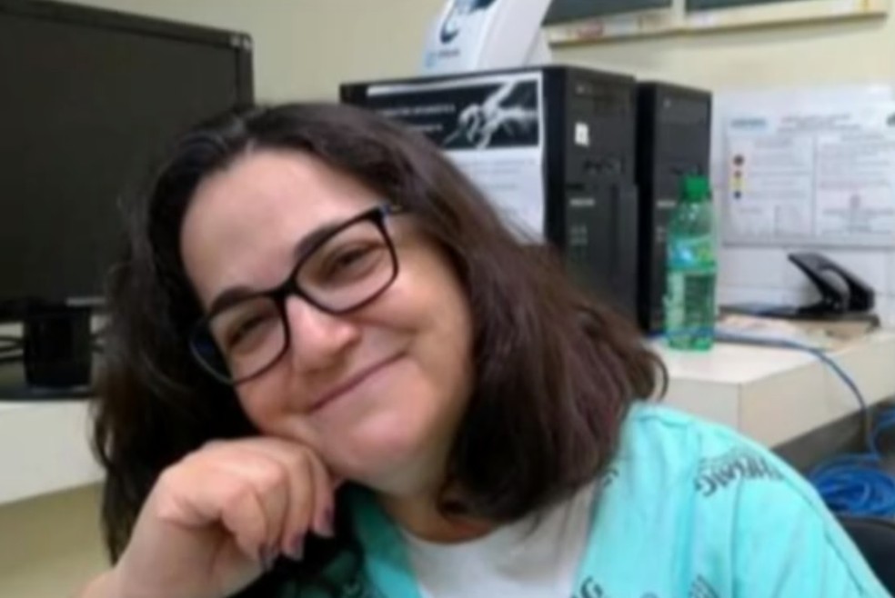 Prefeitura de Contagem confirmou a morte da técnica de enfermagem Maria Aparecida Andrade, 53. — Foto: TV Globo