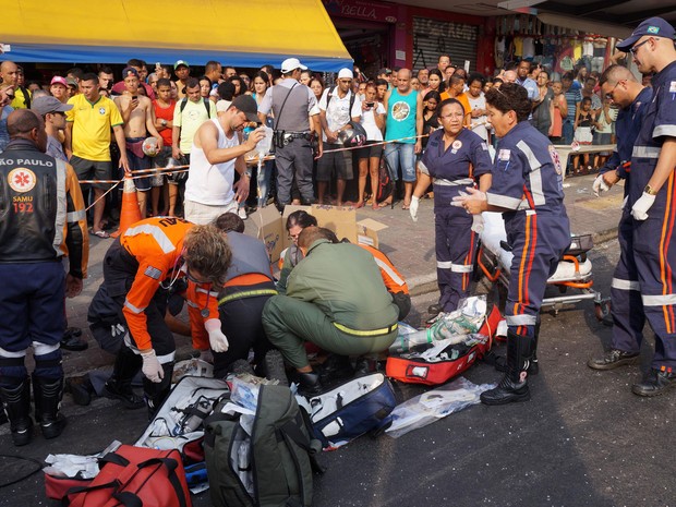 G1 - Acidente com ônibus deixa 2 mortos em avenida da Zona Sul de SP ...