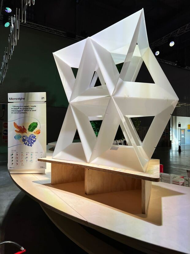 Milão 2022: mostra propõe debate sobre o papel do design na busca pela preservação ambiental  (Foto: Winnie Bastian)
