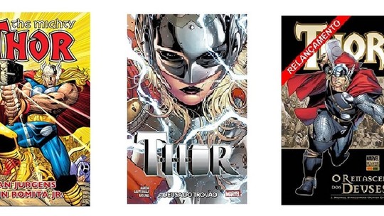 Thor: 6 histórias em quadrinhos em capa dura para colecionadores e fãs