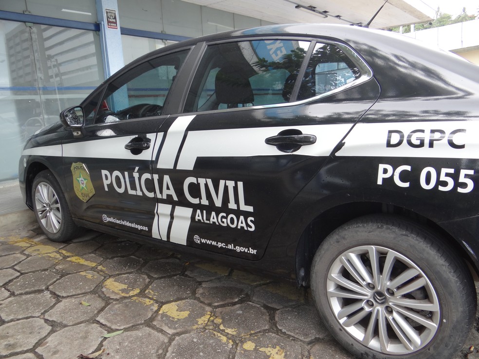 Homem que confessou ter matado o pai no interior de Alagoas foi preso pela Polícia Civil no interior da Bahia — Foto: Ana Clara Pontes/G1