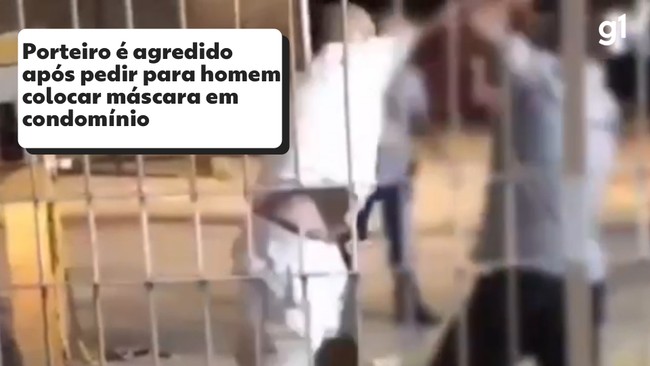 Porteiro é agredido após pedir para homem colocar máscara em condomínio no Recife