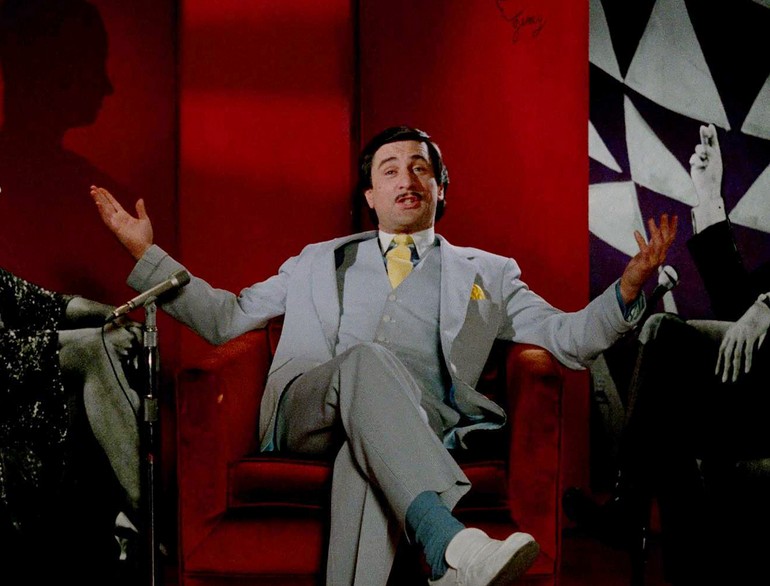 Robert De Niro em cena de O Rei da Comédia (1982), dirigido por Martin Scorsese (Foto: Reprodução)