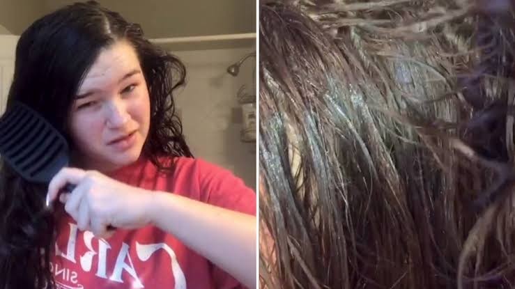 Adolescente famosa no TikTok por não lavar o cabelo há 8 anos publica o  desfecho da história, entenda - Vogue