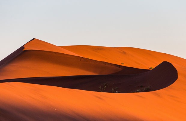 O deserto da Namíbia  (Foto: Reprodução)