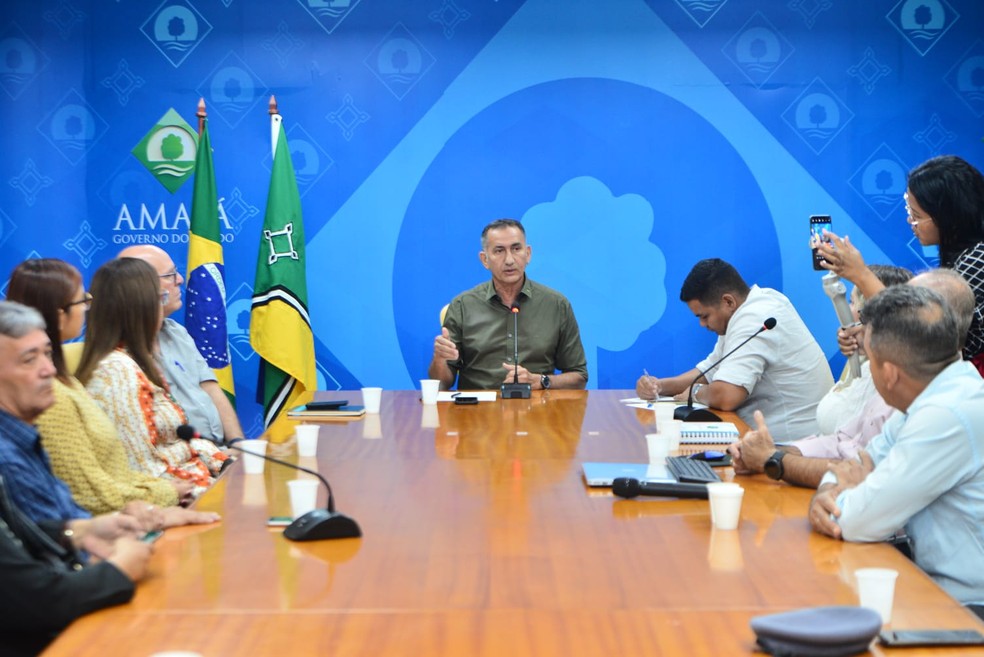 Waldez Góes, governador do Amapá, autoriza contratação da FGV — Foto: Erich Macias/GEA