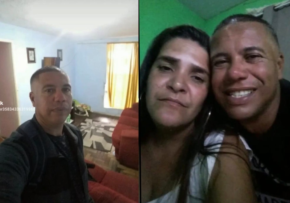 Rodrigo e Michele: depois de atacar ex-mulher, ele matou Michele &mdash; Foto: Reprodu&ccedil;&atilde;o/Redes sociais