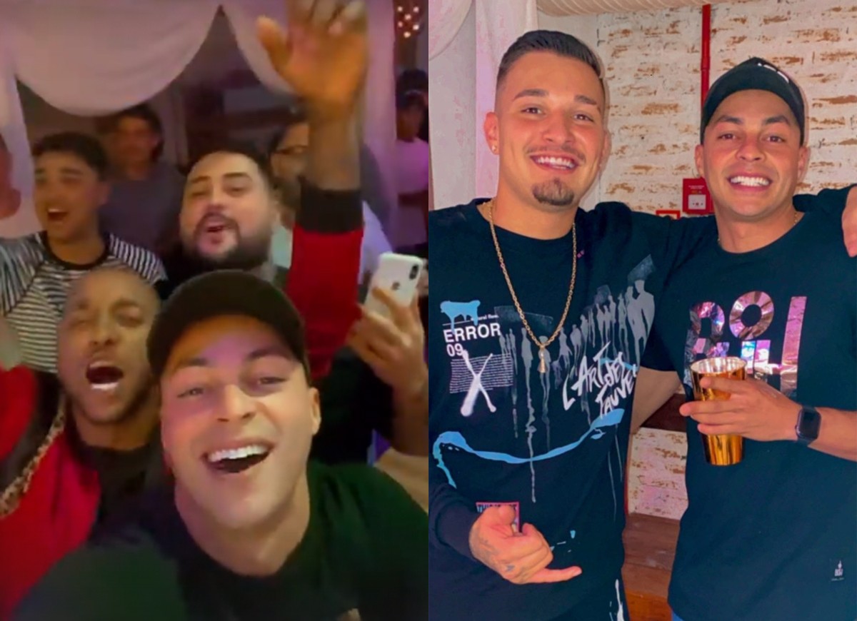 MC Gui comemora 23 anos com festa e gera aglomeração na pandemia