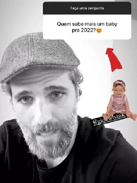 Bruno Gagliasso quer ter um novo filho com Giovanna Ewbank em 2022 (Foto: Reprodução/Instagram)