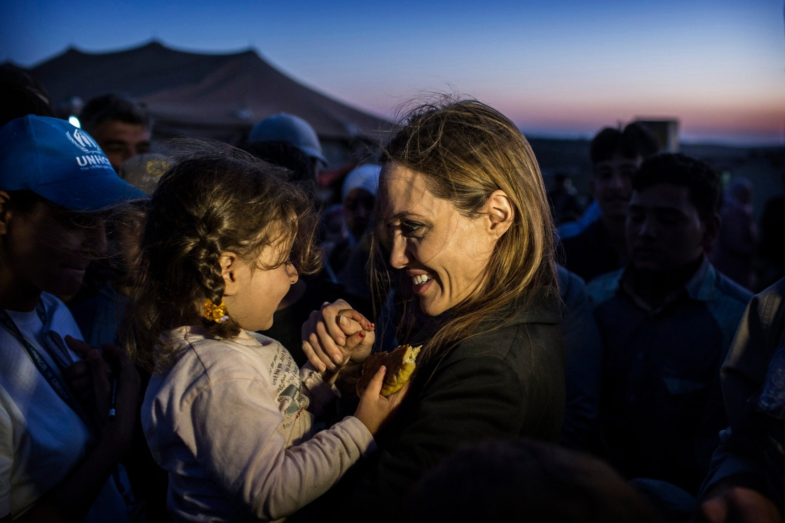 Angelina Jolie fala sobre a crise global dos refugiados e a maternidade (Foto: UNHCR / Olivier Laban-Mattei)