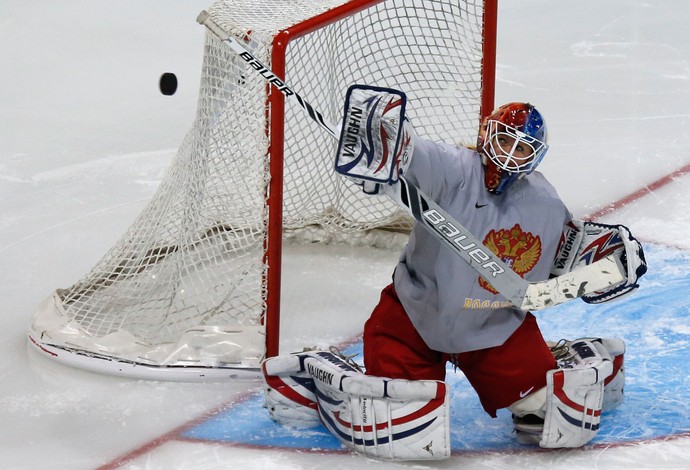 Olimpiadas de Inverno Sochi - Hoquei - Anna Prugova, Russia (Foto: Reuters)