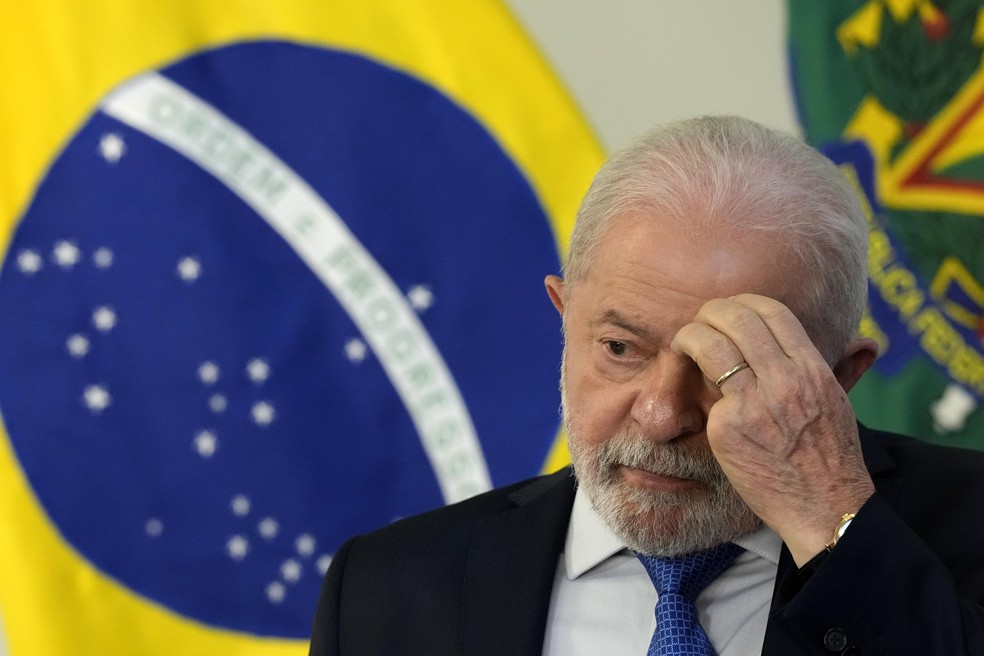 Luiz Inácio Lula da Silva — Foto: Eraldo Peres/AP