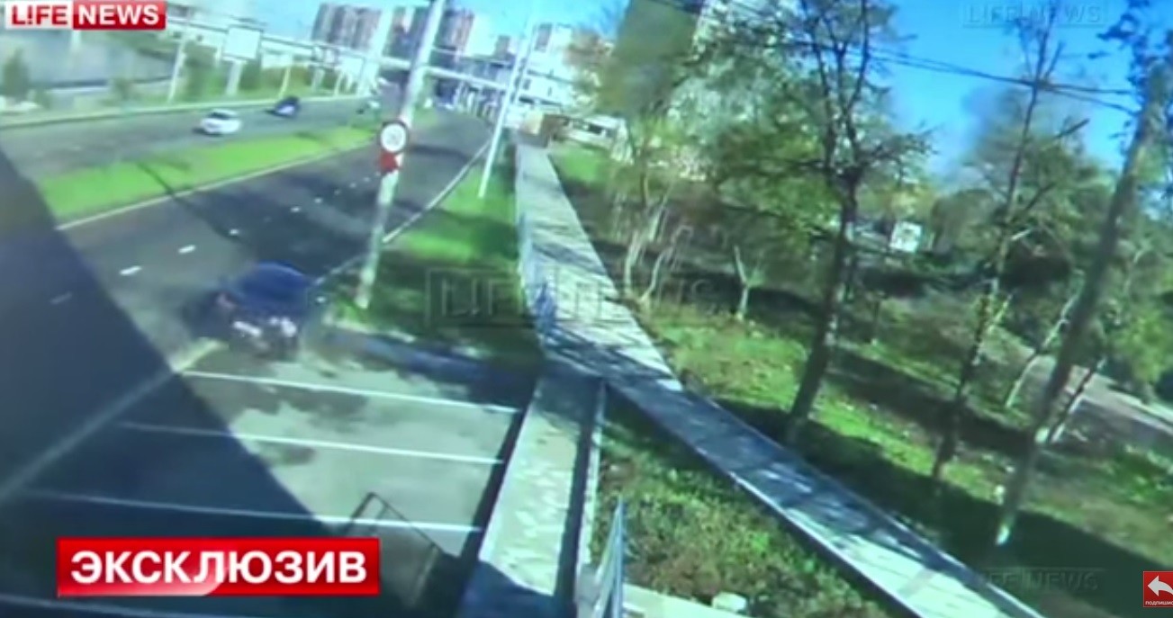Andrey Yeshchenko teria perdido o controle do veículo e batido em um poste (Foto: reprodução)