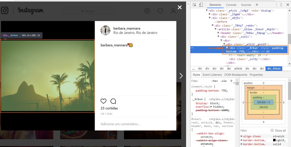 Como Baixar Fotos Do Instagram Em Maior Resolucao Pelo Computador Redes Sociais Techtudo