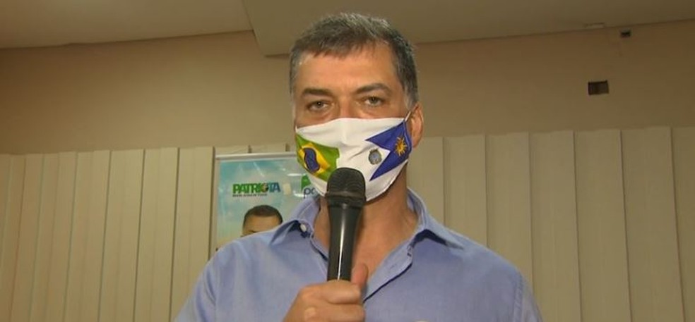 Doutor Lapena é escolhido como candidato a prefeito de Araraquara pelo Patriota — Foto: Reprodução/EPTV