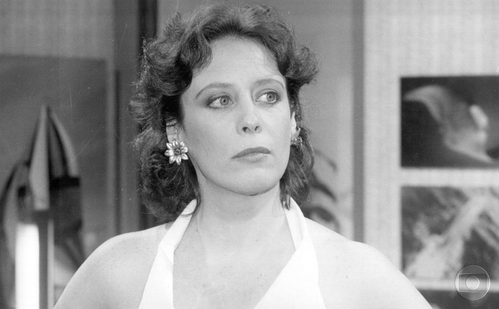 Em 'De Quina pra Lua' (1985), Tamara viveu Silvia — Foto: Cedoc/TV Globo
