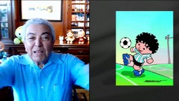 Mauricio de Sousa fala sobre desenho em homenagem a Maradona
