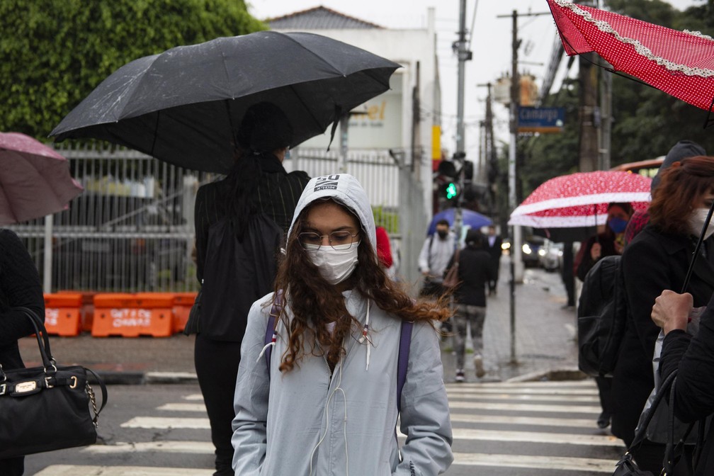 Frente fria derruba temperaturas em SP a partir desta quarta (10) — Foto: URIEL PUNK/FUTURA PRESS/ESTADÃO CONTEÚDO